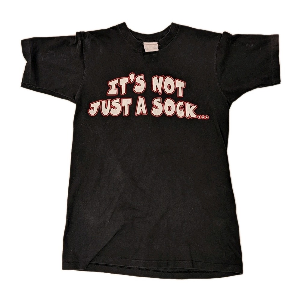 Vintage 1998 WWF Mankind Mick Foley Mr Socko Wrestling T-Shirt Men's Size S
